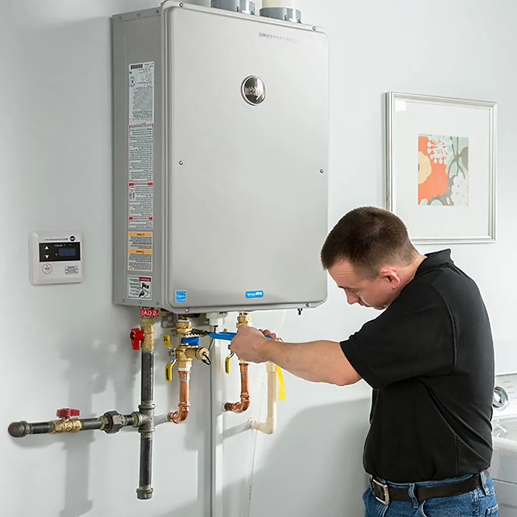 tankless water heater repair in Athens, LA